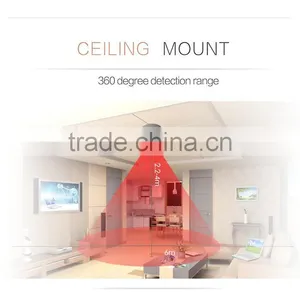 King Pigeon Wireless Ceiling PIR Motion Sensor TOP MOUTAIN PIR MOTION SENSOR,WIRELESS ALARM ACCESSORIES thumbnail-4