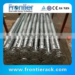 Solar Panel Ground Galvanized Steel Solar Mounting Brackets thumbnail-5