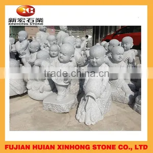 Lovely Stone Monk Buddha Statue With Package thumbnail-2