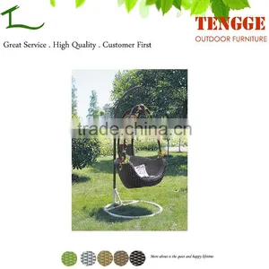 YH-7101 Hot Sale Rattan Hanging Basket Chair thumbnail-1