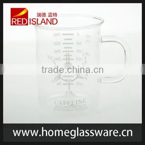 Borosilicate Glass Mug Beaker With Handle /Lab Glassware/Lab Consumable thumbnail-2