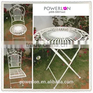 Retro Countryside Antirust Patio Table Set PL08-5087 thumbnail-6