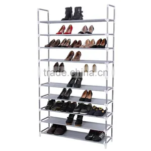 Plastic Woven Fabric Shoes Tower and Shoes Rack Tower thumbnail-1