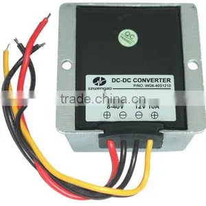 8v-40v to 12v 10a Waterproof Boost&buck DC-DC Power Converter thumbnail-2