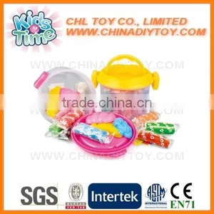 Plastic Barrel Colorful Dough Set, Wholesale Children Enjoyable Dough Clay, Promotion Bear Coin Bank Super Dough thumbnail-2