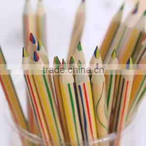 Factory Wholesale 7" Wooden Multi Colored Lead Pencils thumbnail-2