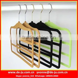 Velvet Anti-Slip Pants Trousers Hanger thumbnail-1