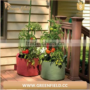 Garden Decorative Cheap Colorful Stackable Fabric Flower Pots thumbnail-2