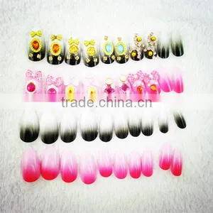 High Quality Bridal Nail Art Designs False Nail Art Fancy Wedding Nail Art thumbnail-1