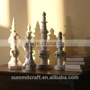 Resin Internation Chess Sculpture Casino Decoration thumbnail-2