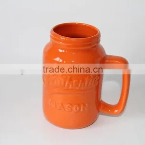 Ceramic Glass Beer Mug thumbnail-1