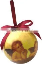 Polyfoam Christmas Ball Ornament Decoration thumbnail-1