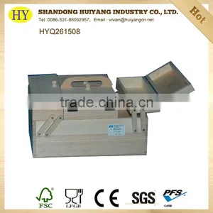 Unfinished Cheap Factory New Wooden Sewing Box thumbnail-4