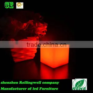 Factory Direct Sale Fashionable Furniture Multicolour Mini LED Cube / Romantic LED Night Light 3d LED Cube Lights thumbnail-3