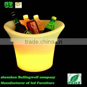 LED Glowing Lighting Ice Bucket Party Beer Busket for Promotion thumbnail-1