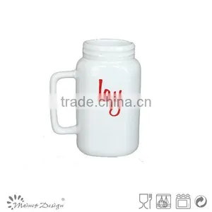 19oz Stoneware Ceramic Mug Jar thumbnail-3