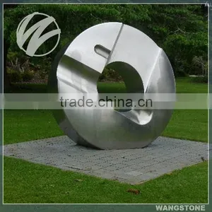 Modern Popular Metal Arts Famous Miniature Park Sculpture thumbnail-1