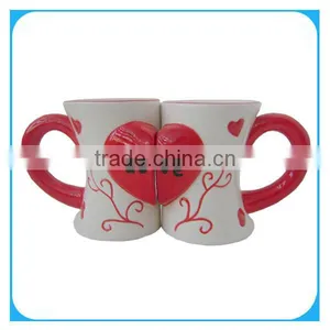 Ceramic Love Couples Cup thumbnail-1