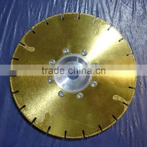 Electroplated Diamond Circular Saw Blades for Cutting Soft Marble With Segment Rim thumbnail-1