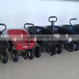 Large 4 Wheel Heavy Duty Garden Trolley TC4205F thumbnail-4