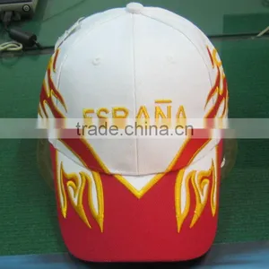Flame Embroidery Fashion Cap thumbnail-1