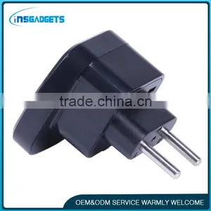 2016 New Trendy Products White Socket Travel Plug Adapter thumbnail-5