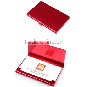 New Business Name Card Case Metal Box Keeper Holder thumbnail-2