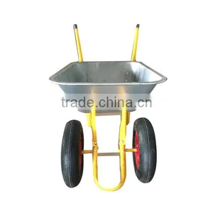 200kg 75L Commercial Agriculture Wheel Rim Wb6404H Wheelbarrow With CE Certificate thumbnail-3