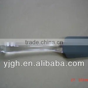 Flexible Silicone Spatula, Transparent PS Handle thumbnail-1