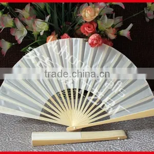 Promotional Colorful Silk Hand Fan thumbnail-3