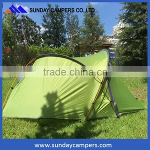 Green Color Camping Tents 2 Person Waterproof Use for 4 Season thumbnail-1