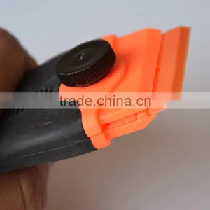 Rubber Scraper Mutli Tools Knife / Handle Tool for Window / Squeegee Rubber Blade thumbnail-1
