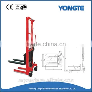1000kg,2000kg Superior Forklift Hydraulic Manual Stacker thumbnail-5