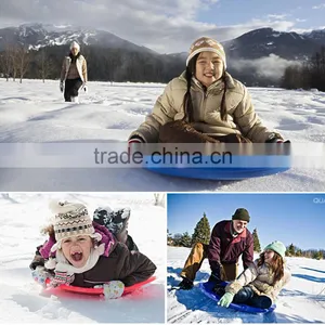 PLASTIC FLYING SAUCER SNOW SLEDS Downhill Pro Disc Winter Saucer Snow Sled Snow Fly thumbnail-2