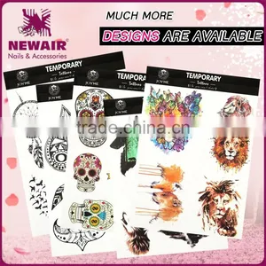 Newair OEM Promotional Black Temporary Tattoo for Adults thumbnail-5