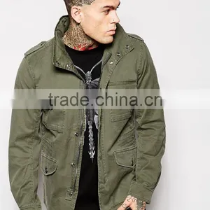 Removable Hood Jacket for Men's thumbnail-1
