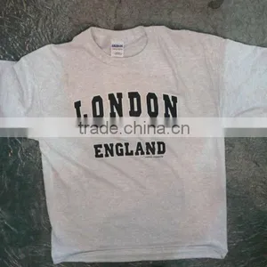 Heather Grey Tshirt With Print for Boy Nanchang thumbnail-1