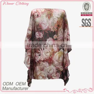 New Design Elegant Casual Ladies Tops Blouses thumbnail-1