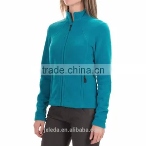Cheap Custom Women Polar Fleece Jacket, Outdoor Sports Warm Soft Shell Jacket Wholesale OEM thumbnail-1