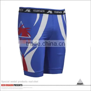 Wholesale Sportswear Mens Compression Pants Fight Shorts thumbnail-5