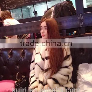 Professional Girls Haley Lamb Fur Coat With CE Certificate Fpc-305 thumbnail-5