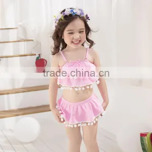 S60573B Newest Girls Bikini Princess Swimsuit Children Swimwear thumbnail-1