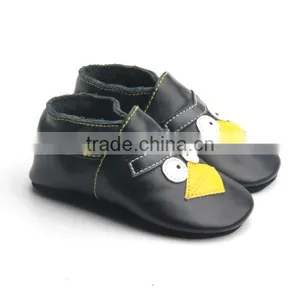 High Quality Bird Pattern Popular Baby Leather Shoes Soft Sole thumbnail-5