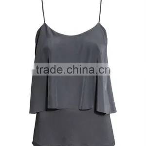 Ladies Two Layer Knit Top thumbnail-1