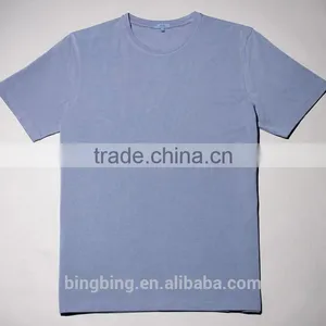 2014 100%Cotton Fabric t Shirt Wholesale China 18 Colors thumbnail-2