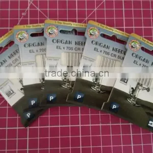 ORGAN NEEDLE ELx705 SUK 705 2022 Medium Ball Point GOOD FOR COVER-OVERLOCK WITH KNITWEAR thumbnail-3