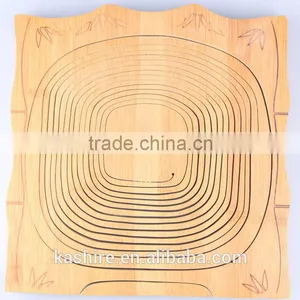Wooden Creative Folding Fruit Basket in a Variety of Styles thumbnail-3