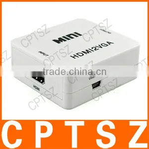 HDMI to Component Video Mini Hdmi to Vga With Audio Converter thumbnail-1