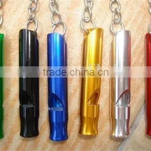 Aluminum Alloy Whistle Keyring Keychain Mini For Outdoor Emergency thumbnail-3