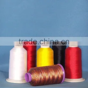 Dyed 100% Viscose Rayon Embroidery Thread From China Professional Factory thumbnail-1